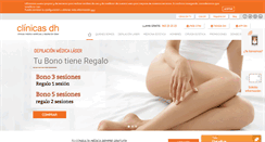 Desktop Screenshot of clinicasdh.com